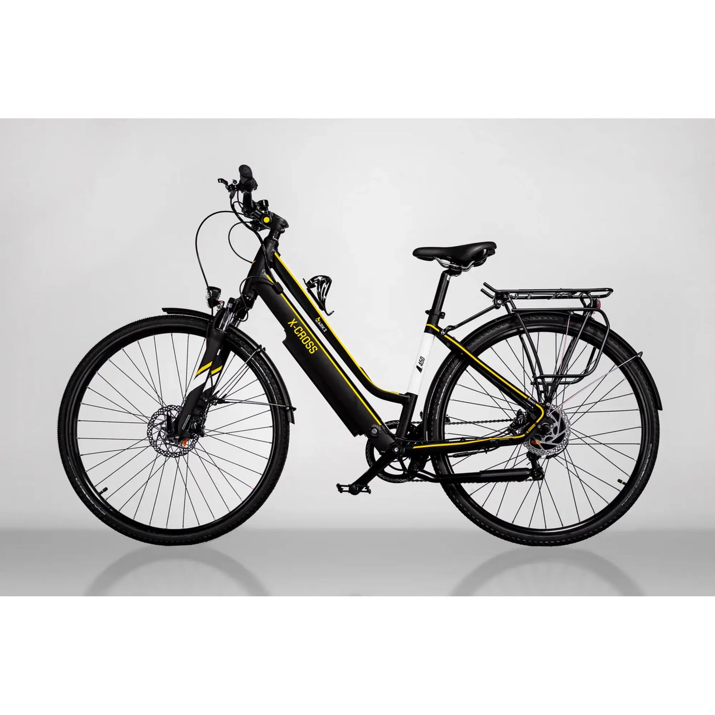 Mark2 X-Cross 450S Electric Bike Step Through With 460Wh 12.8Ah Removable Battery