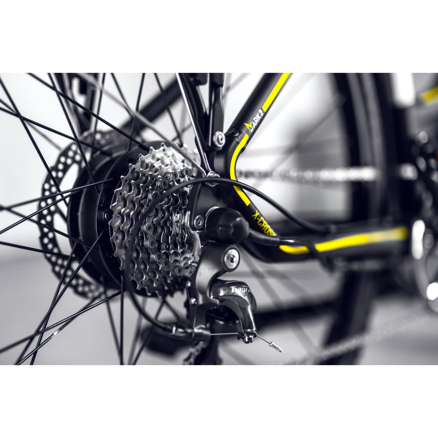 Mark2 X-Cross 450S Electric Bike Step Through With 460Wh 12.8Ah Removable Battery