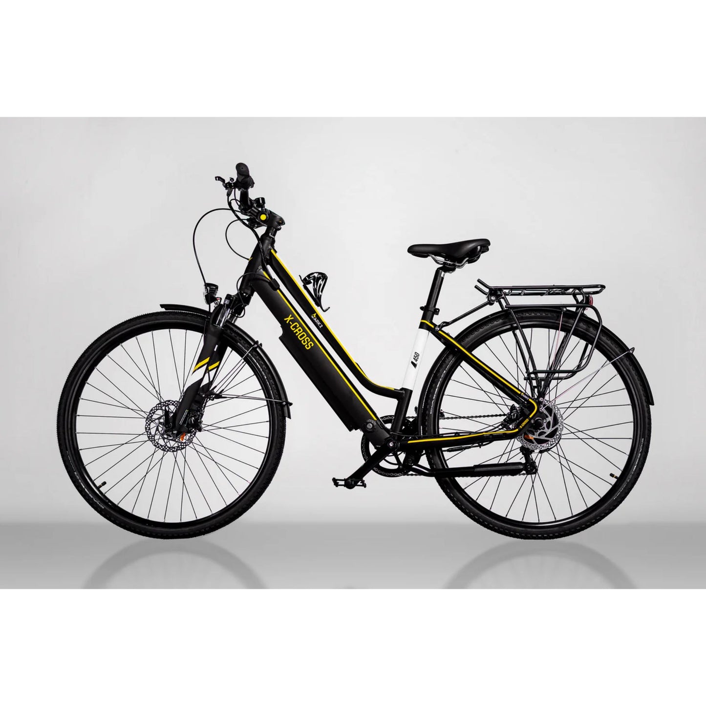 Mark2 X-Cross 450S Electric Bike Step Through With 460Wh 12.8Ah Removable Battery