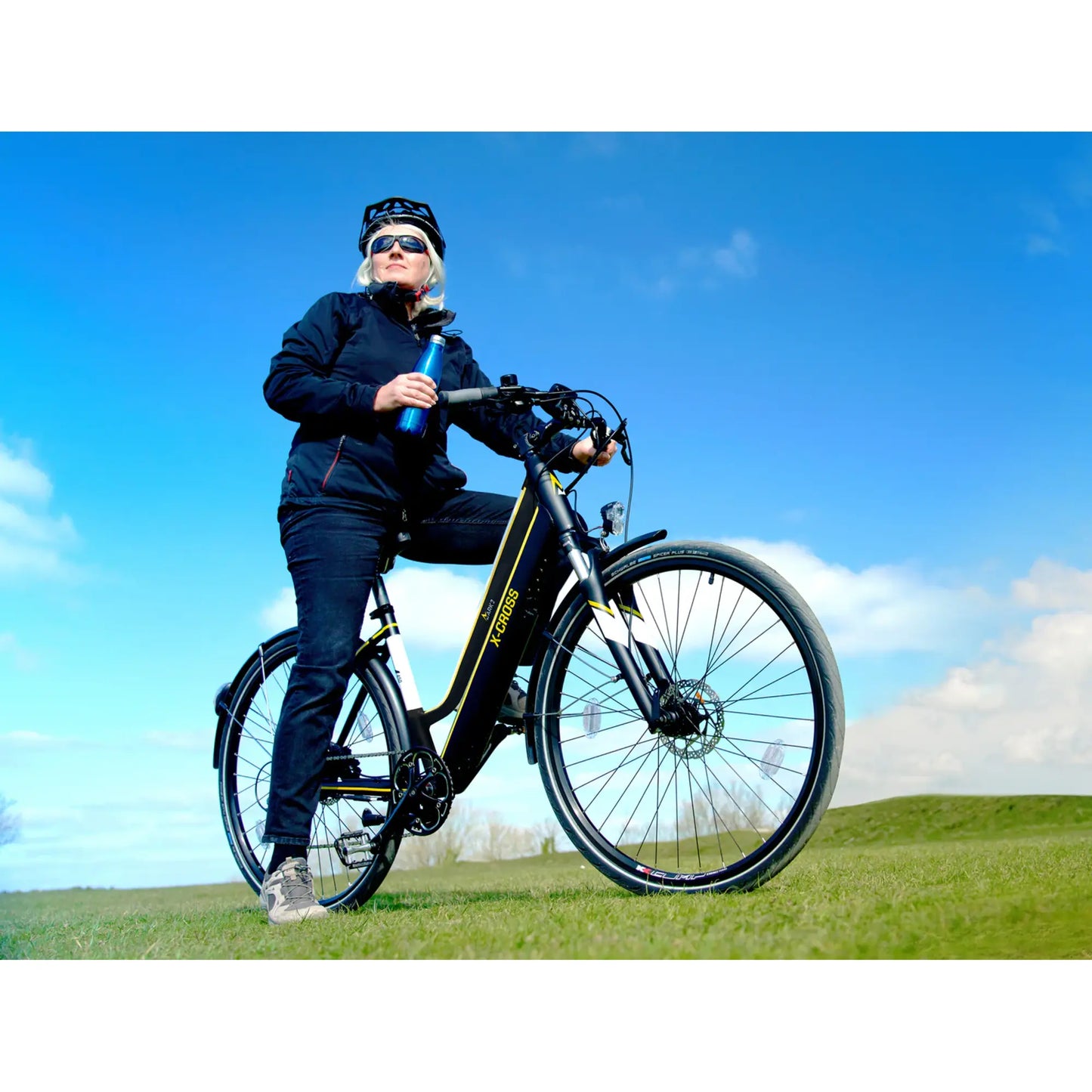 Mark2 X-Cross 450+ Electric Bike-Lightweight Step Through Sports Hybrid Commuter Ebike