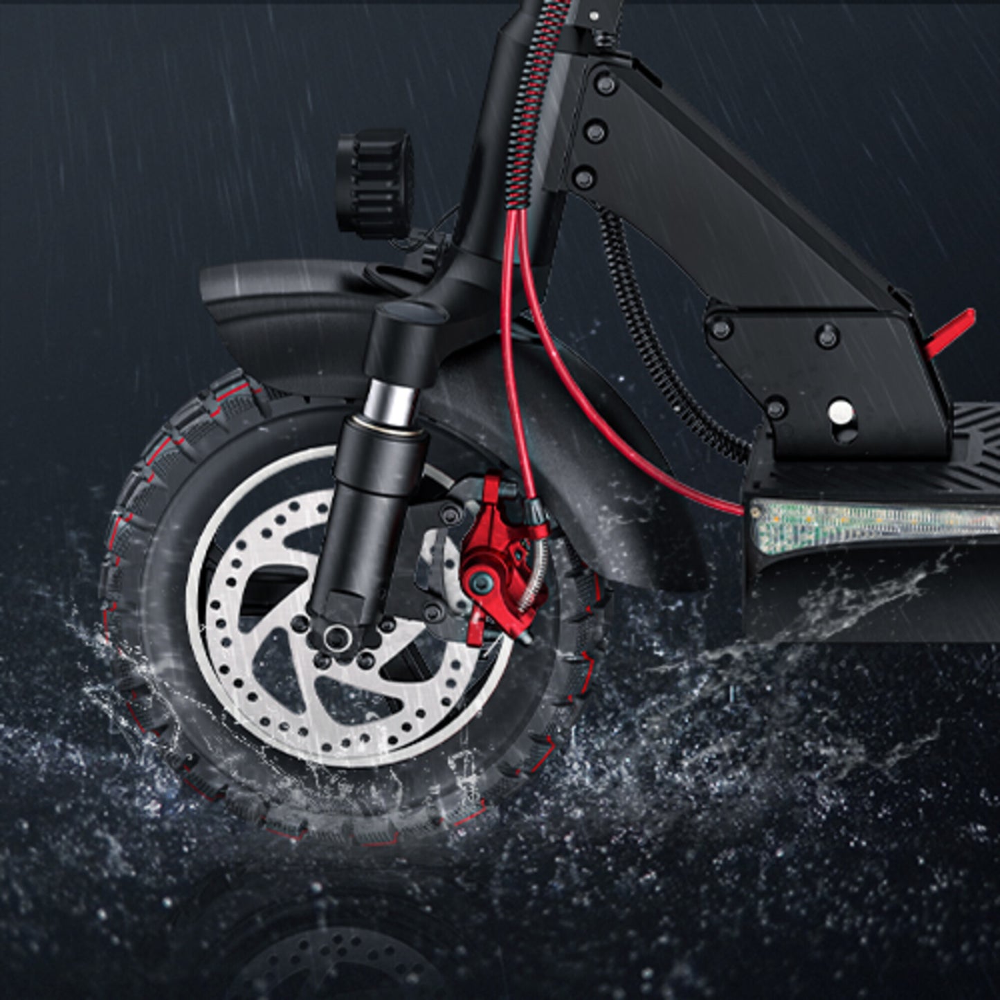 ENGWE Y600 Electric Scooter Water Resistant