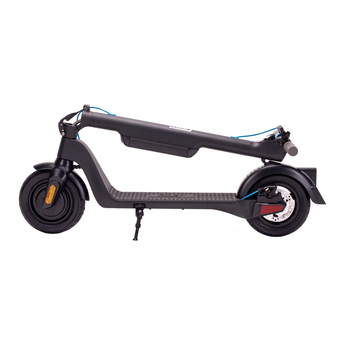 "Riley RS1 V1 Electric Scooter Folded View"