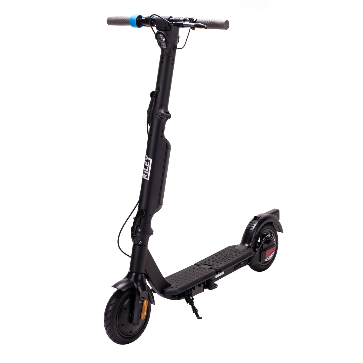 "Riley RS3 Electric Scooter Standing"