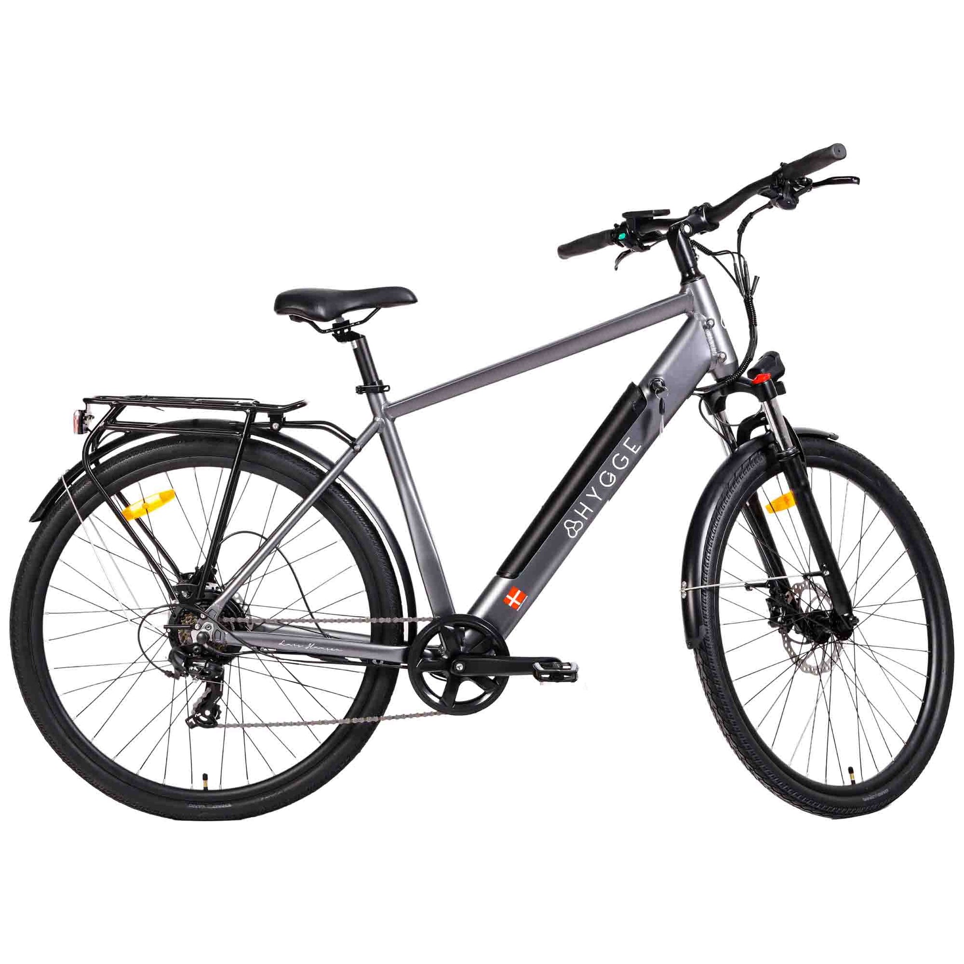 "Hygge Aarhus Electric Bike Graphite Grey 250W Motor 1"