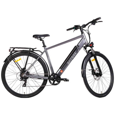 "Hygge Aarhus Electric Bike Graphite Grey 250W Motor 1"