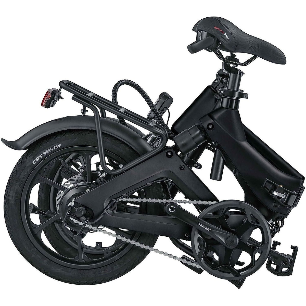 Riley RB1 Folding Electric Bike Folded