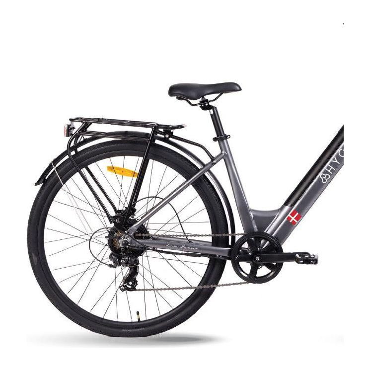Hygge Aarhus Step Electric Bike Graphite Grey  Back Tyre