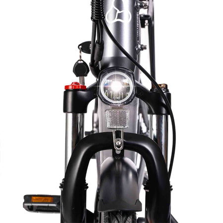 Hygge Aarhus Step Electric Bike Graphite Grey Front View