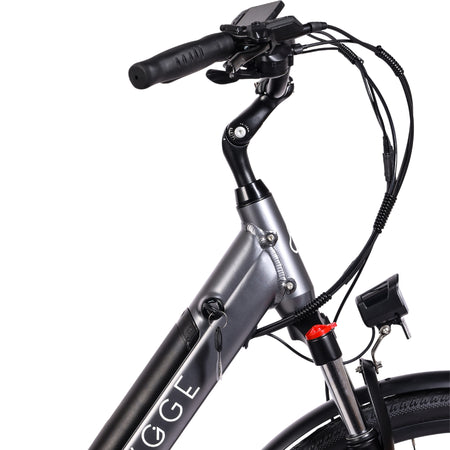 Hygge Aarhus Step Electric Bike Graphite Grey Handle