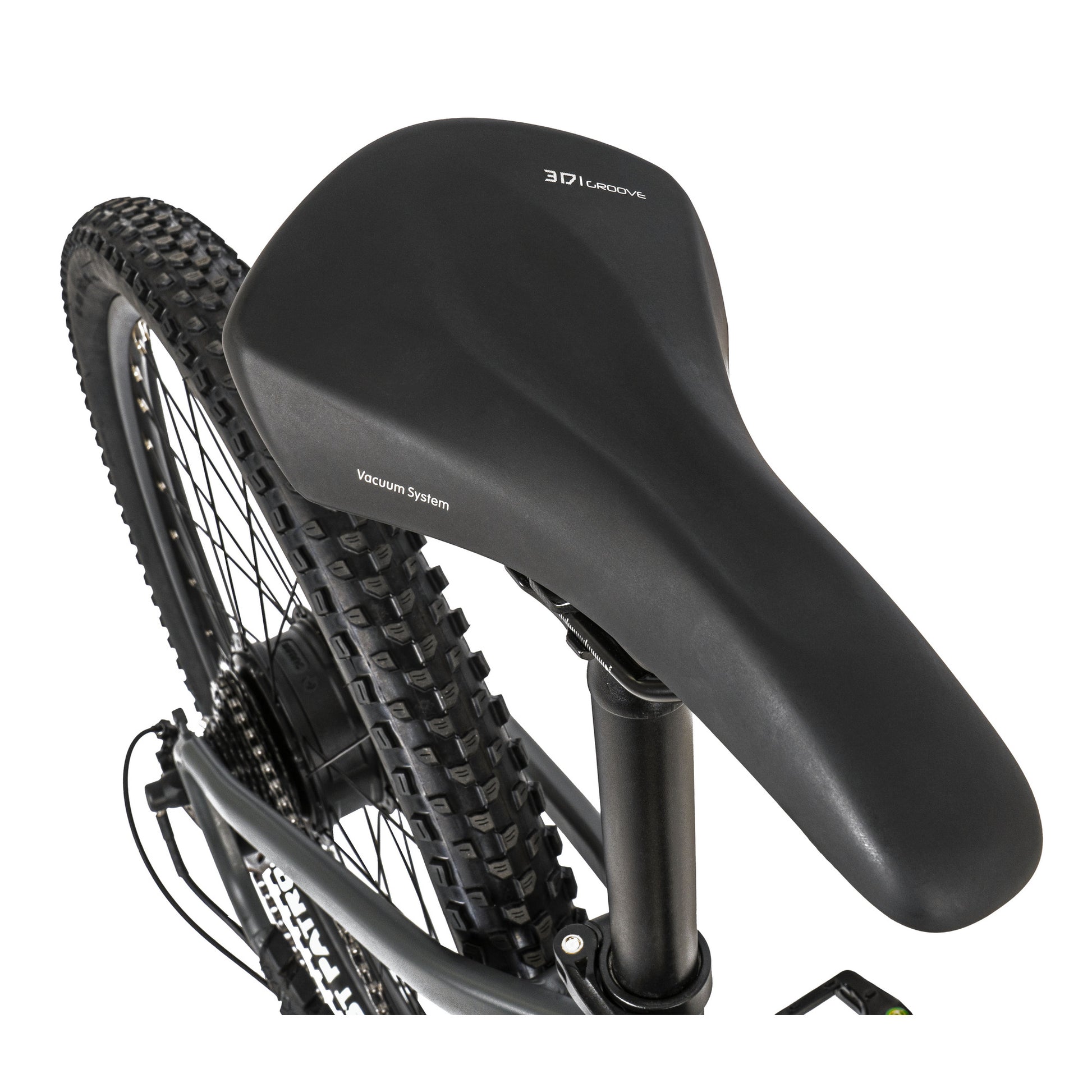 Claud Butler Wrath 1.0 Cues Electric Bike seat