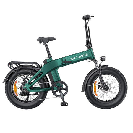 Engwe EP-2 3.0 Boost Electric Bike Green Side View