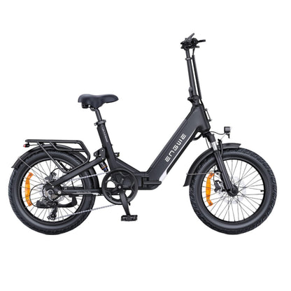 Engwe L20 3.0 boost black sidel view front