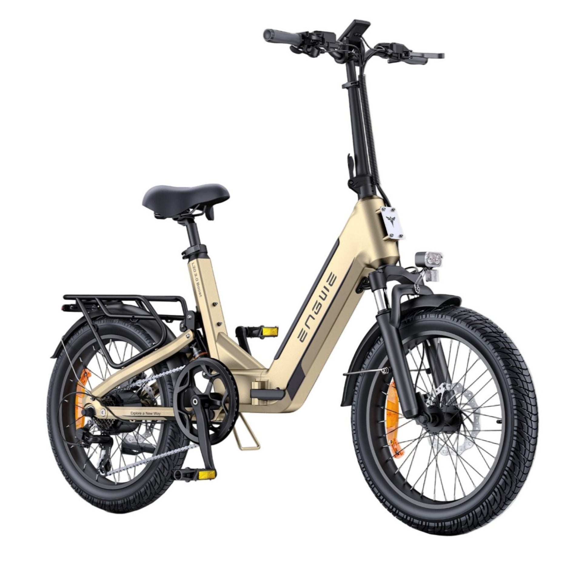 L20 3.0 Boost Electric Bike 250W 100Nm Mid drive Motor Full Suspension