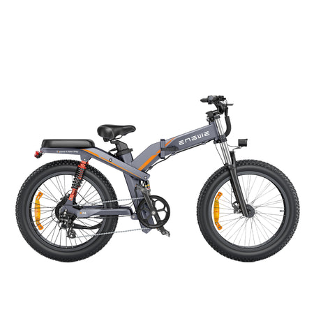 Engwe x24 grey color side view