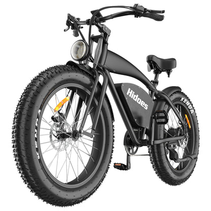 Hidoes B3 Electric Bike - 1200W Motor Fat Tire 18.2Ah Battery 15.5mph Speed