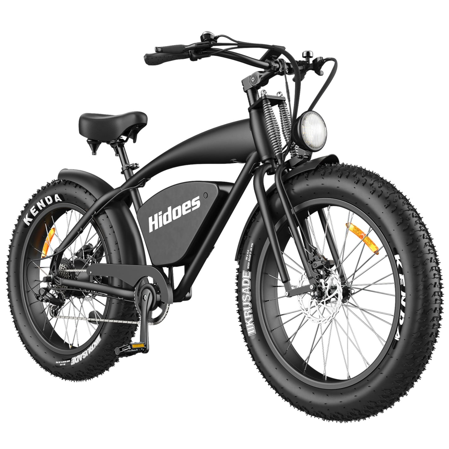 Hidoes B3 Electric Bike - 1200W Motor Fat Tire 18.2Ah Battery 15.5mph Speed