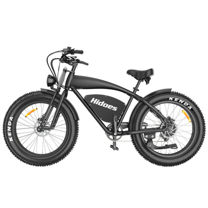 Hidoes B3 Electric Bike - 1200W Motor Fat Tire 18.2Ah Battery 15.5mph Speed