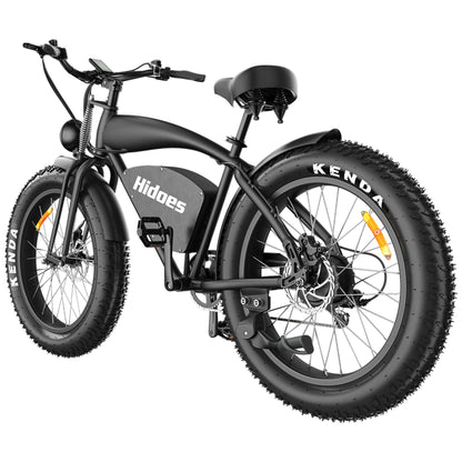 Hidoes B3 Electric Bike - 1200W Motor Fat Tire 18.2Ah Battery 15.5mph Speed