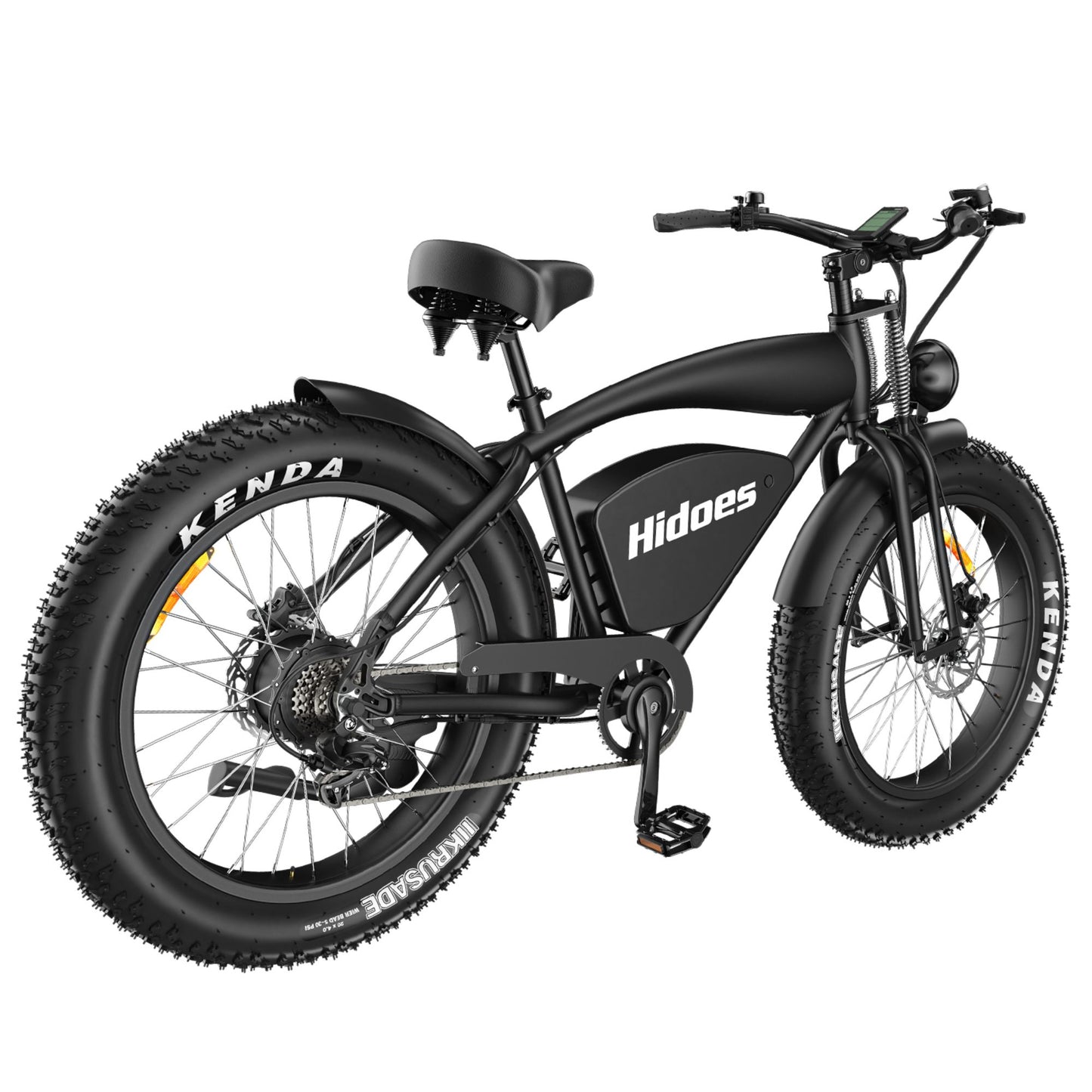Hidoes B3 Electric Bike - 1200W Motor Fat Tire 18.2Ah Battery 15.5mph Speed