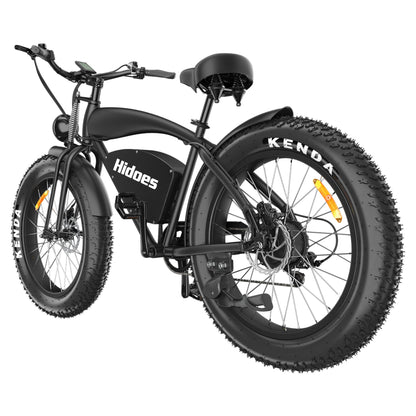 Hidoes B3 Electric Bike - 1200W Motor Fat Tire 18.2Ah Battery 15.5mph Speed