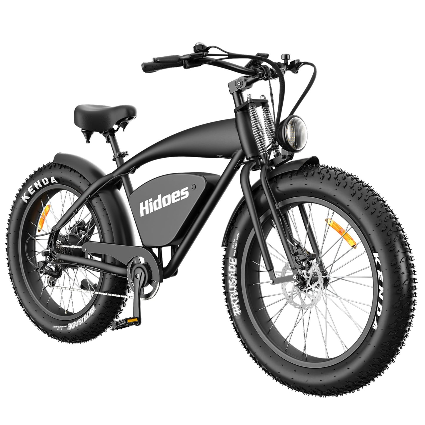 Hidoes B3 Electric Bike - 1200W Motor Fat Tire 18.2Ah Battery 15.5mph Speed