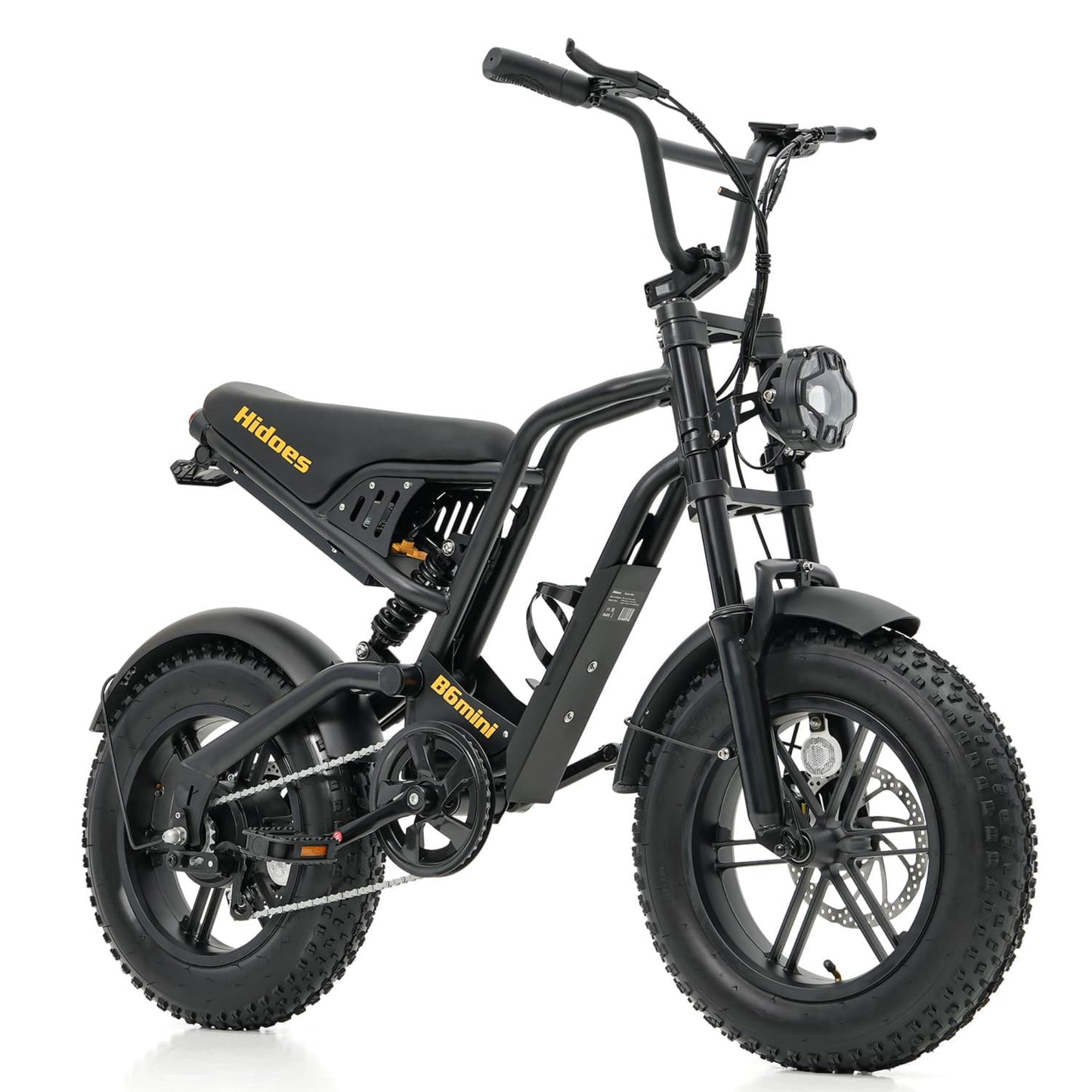 Hidoes B6 Mini Electric Bike With 48v 10ah Battery & 16" Fat Tire For Teens