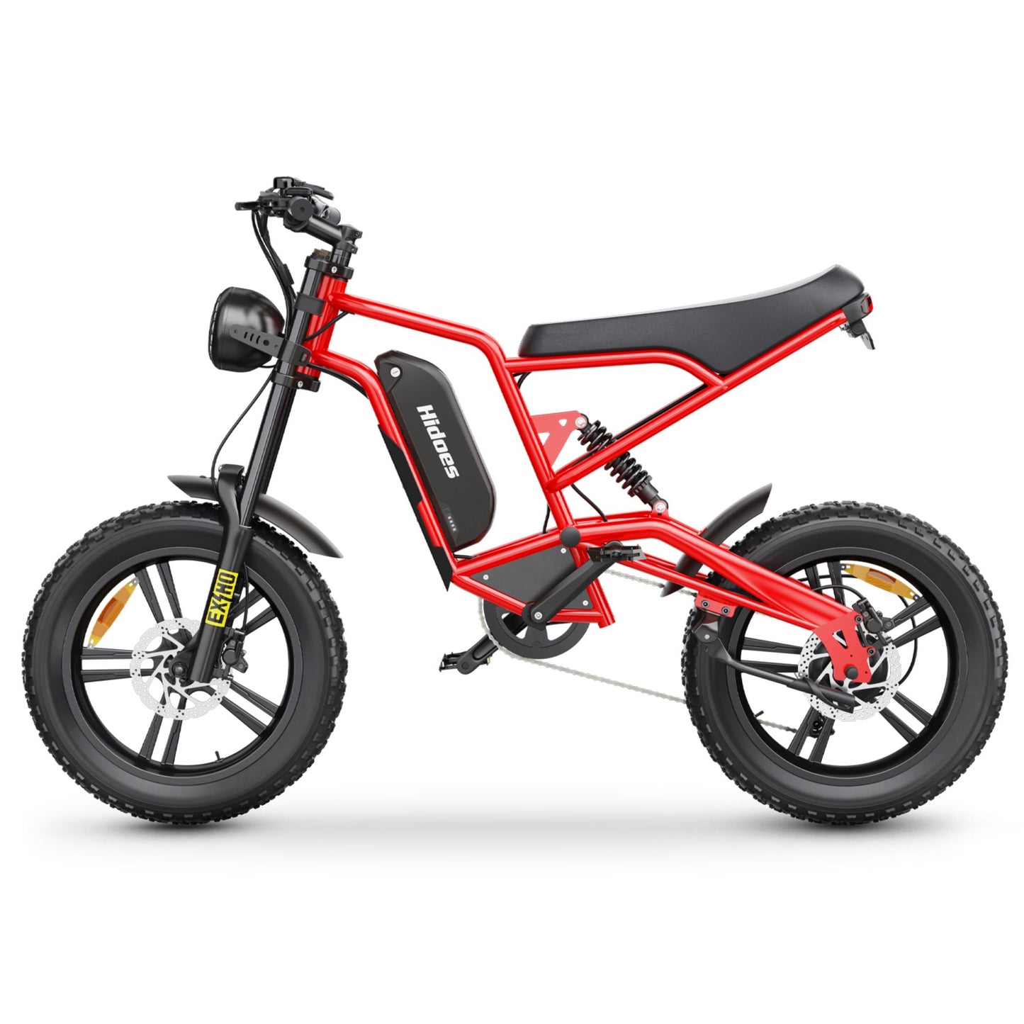 Hidoes B6 Electric Bike - 1200W Power 15.6Ah Battery 15.5mph Speed Cruiser Bike for Adults