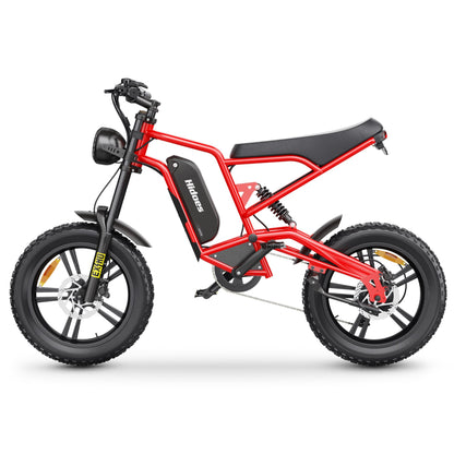 Hidoes B6 Electric Bike - 1200W Power 15.6Ah Battery 15.5mph Speed Cruiser Bike for Adults