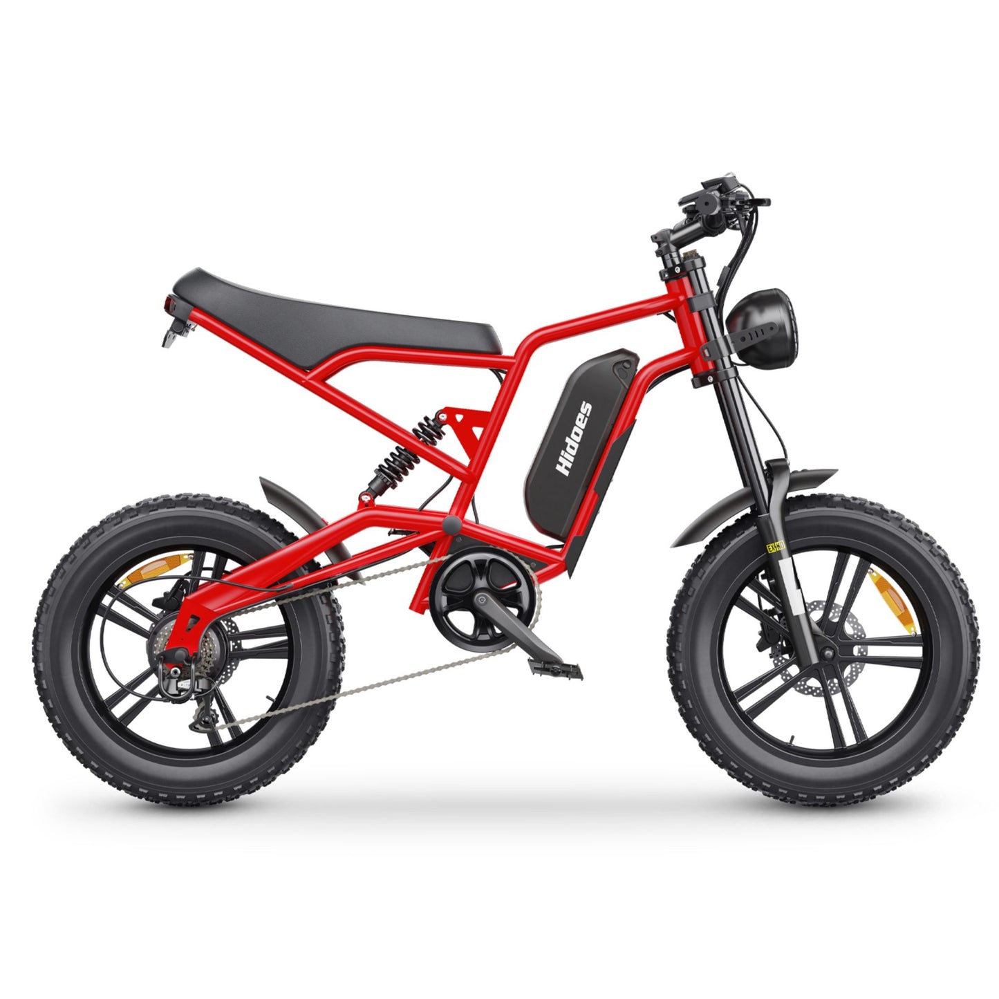 Hidoes B6 Electric Bike - 1200W Power 15.6Ah Battery 15.5mph Speed Cruiser Bike for Adults