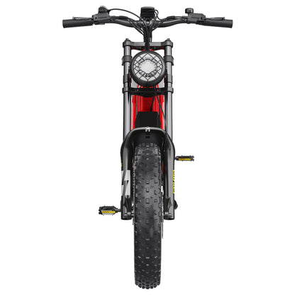 Hidoes B6 Electric Bike - 1200W Power 15.6Ah Battery 15.5mph Speed Cruiser Bike for Adults