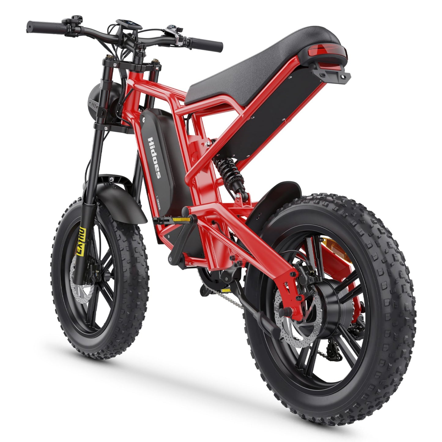 Hidoes B6 Electric Bike - 1200W Power 15.6Ah Battery 15.5mph Speed Cruiser Bike for Adults