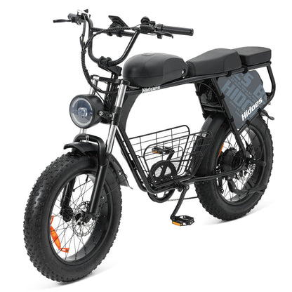 Hidoes B9 Electric Bike With Dual Battery And 750W Motor, Range Of 80-90Km