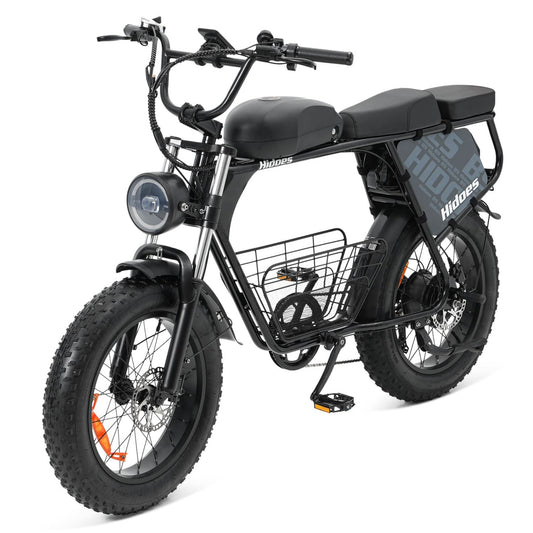 Hidoes B9 Electric Bike With Dual Battery And 750W Motor, Range Of 80-90Km