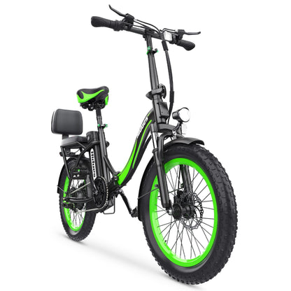 Hidoes C1 Foldable Electric Bike - 750W Power 13Ah Battery 25mph Speed Bike For Commuter
