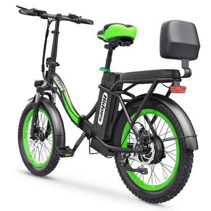 Hidoes C1 Foldable Electric Bike - 750W Power 13Ah Battery 25mph Speed Bike For Commuter