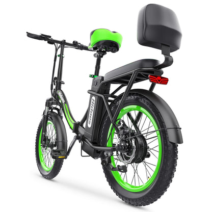 Hidoes C1 Foldable Electric Bike - 750W Power 13Ah Battery 25mph Speed Bike For Commuter