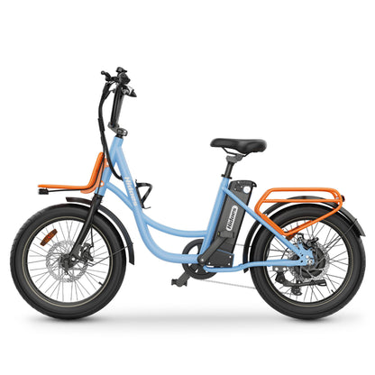 Hidoes C6 Electric Bike - 250W Power 13Ah Battery 15.5mph Speed, City Bike