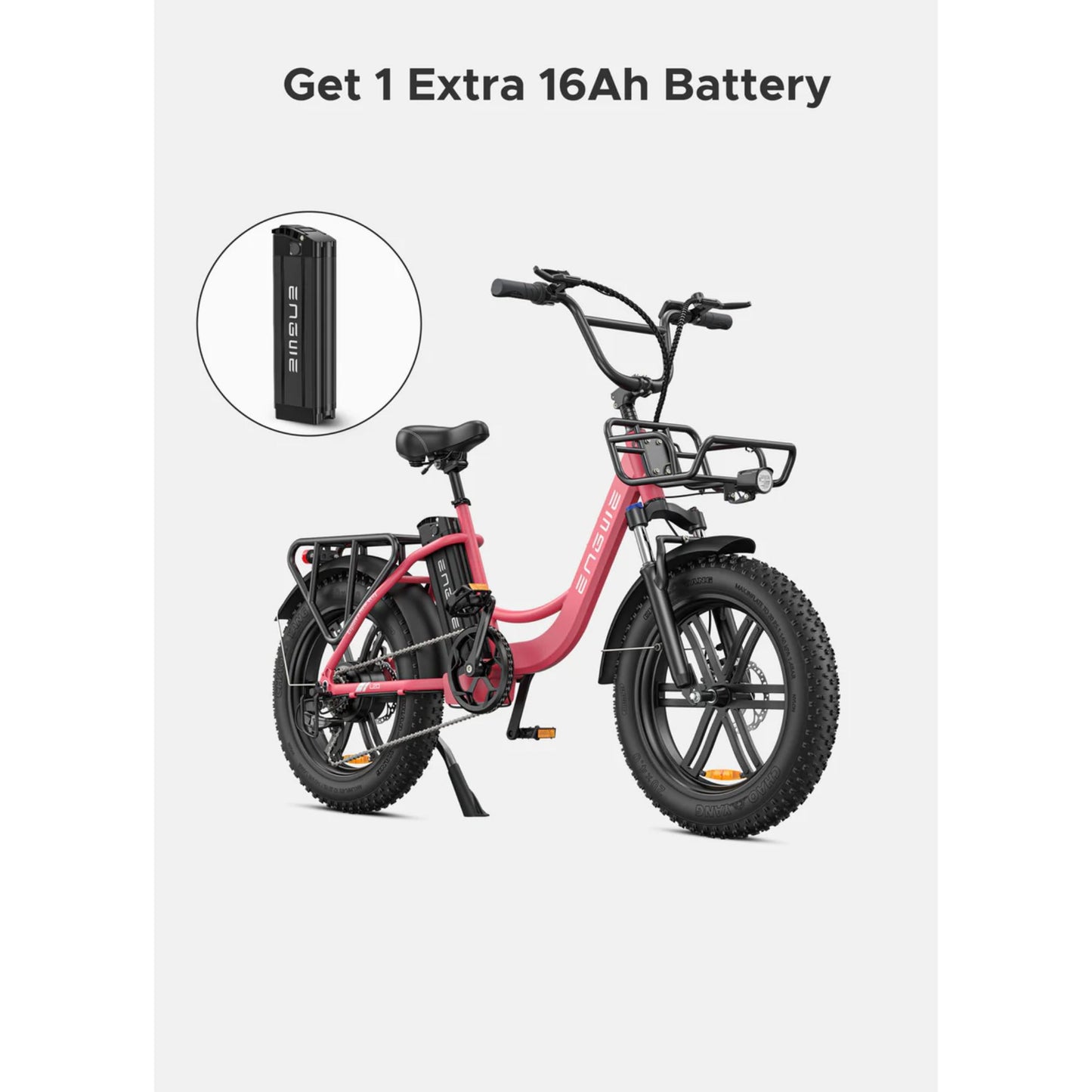 ENGWE L20 Electric Bike 140km Max Speed Front Suspension Step-Thru E-bike