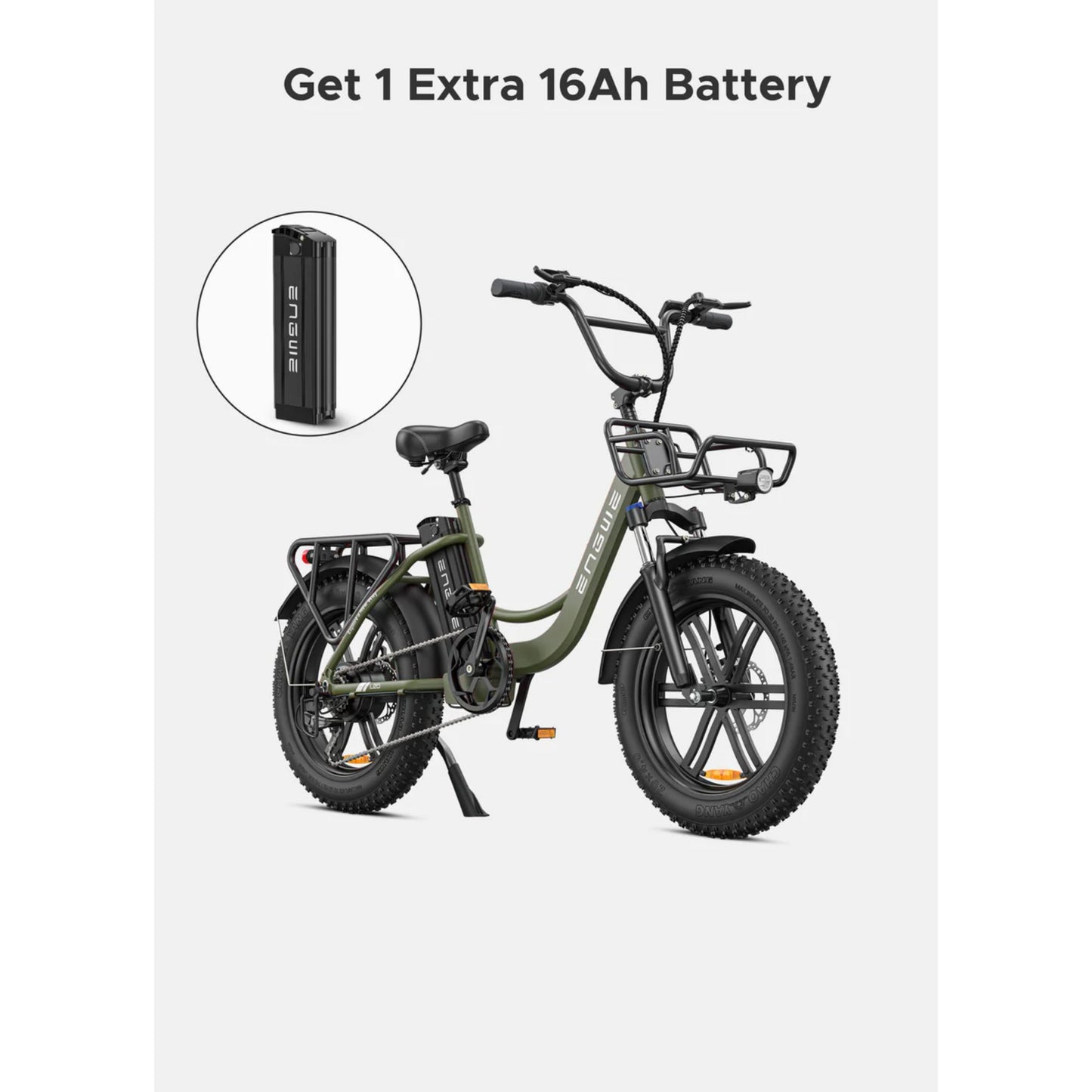 ENGWE L20 Electric Bike 140km Max Speed Front Suspension Step-Thru E-bike