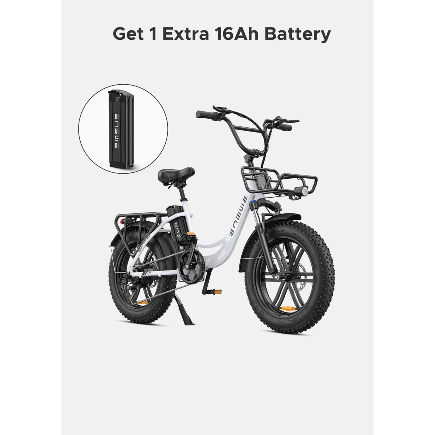ENGWE L20 Electric Bike 140km Max Speed Front Suspension Step-Thru E-bike