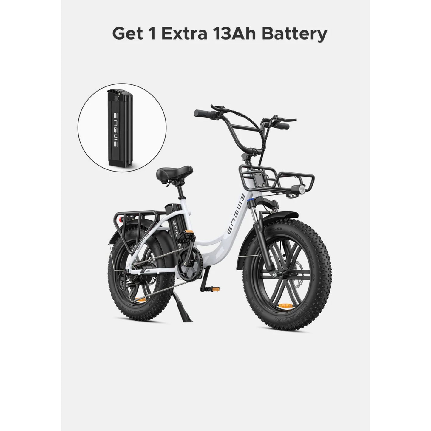 ENGWE L20 Electric Bike 140km Max Speed Front Suspension Step-Thru E-bike