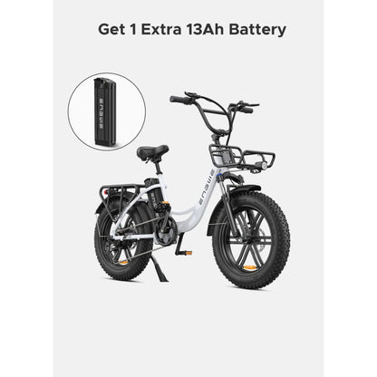 ENGWE L20 Electric Bike 140km Max Speed Front Suspension Step-Thru E-bike