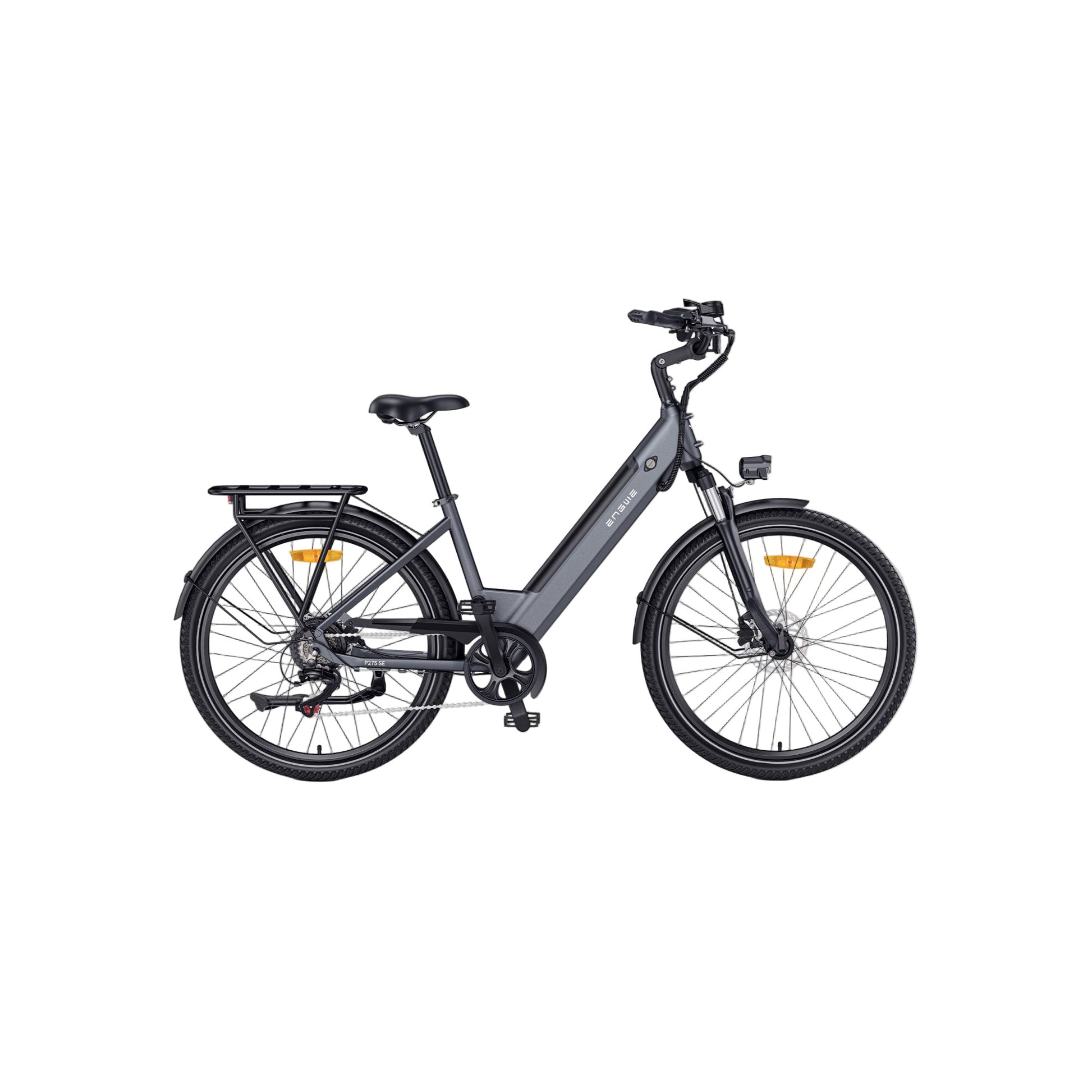 Engwe p275 SE grey color side view