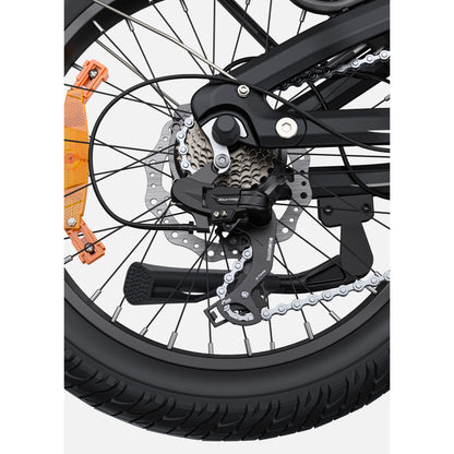 Engwe L20 3.0 Boost Electric Bike 250W 100Nm Mid-drive Motor Full Suspension
