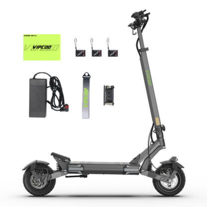 Vipcoo VS6 Electric Scooter 1000W 48v 18.2ah Battery For Adults