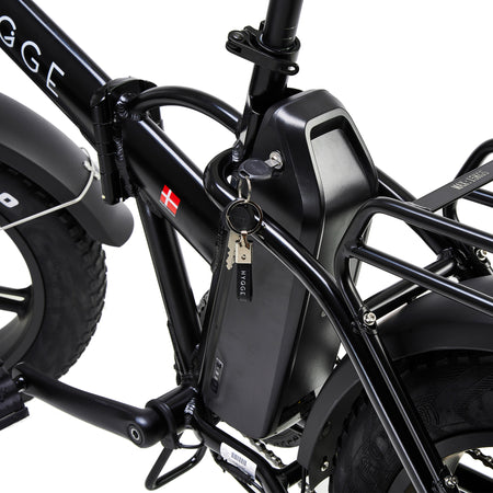 Hygge Vester Electric Bike Onyx Black Locks And Key