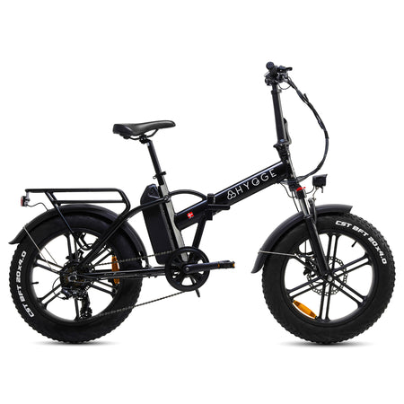 Hygge Vester Electric Bike Onyx Black Full View