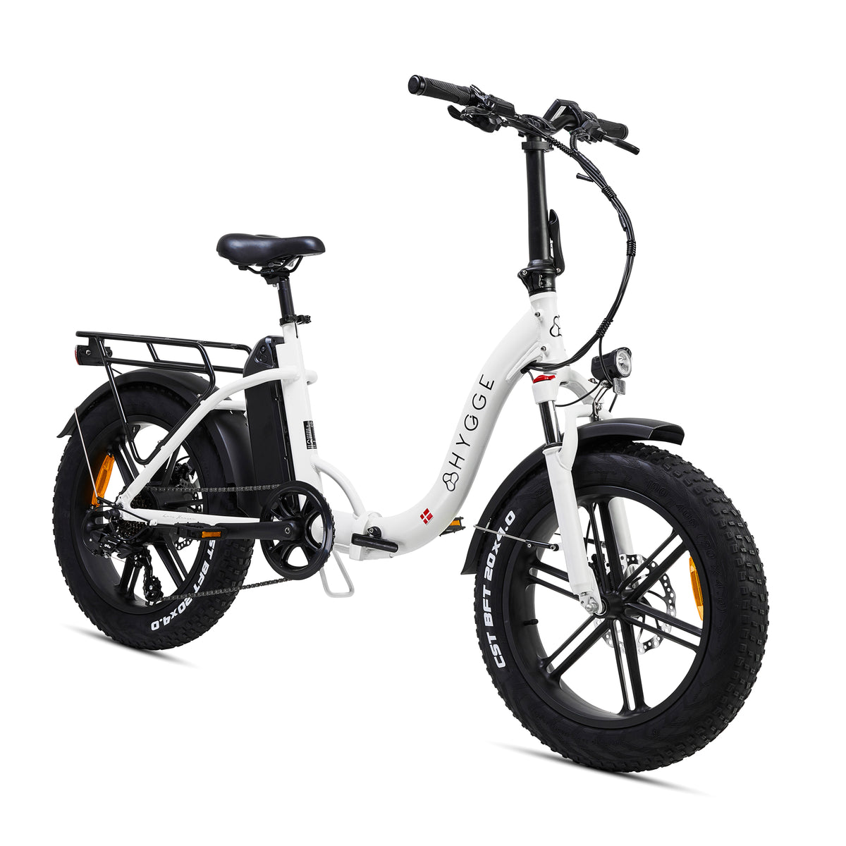 Hygge Vester Step Electric Bike Heron White