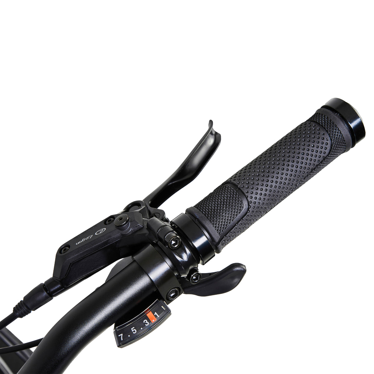 Hygge Vester Step Electric Bike Heron White Right Handle