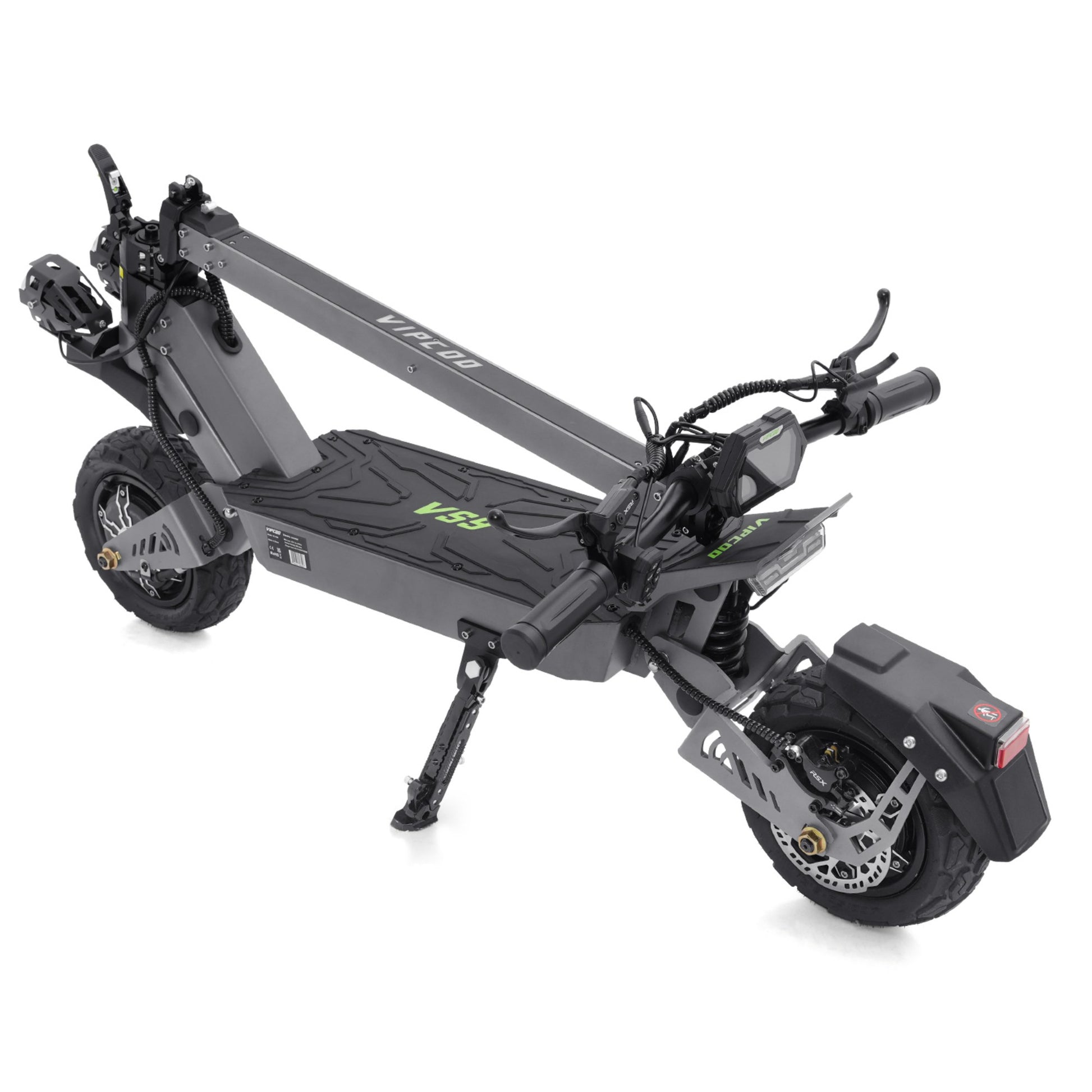 VIPCOO VS9 Electric Scooter Folded Top